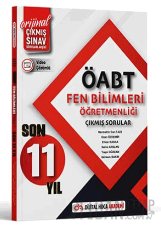 2024 ÖABT Fen Bilimleri Son 11 Yıl Orijinal Çıkmış Sınav Soruları Kole