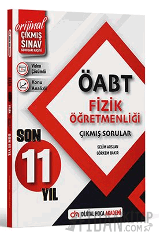 2024 ÖABT Fizik Son 11 Yıl Orijinal Çıkmış Sınav Soruları Video Çözüml