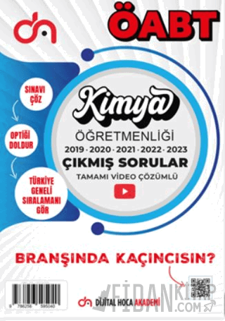 2024 ÖABT Kimya Öğretmenliği Son Beş Yıl Çıkmış Sorular Tamamı Video Ç