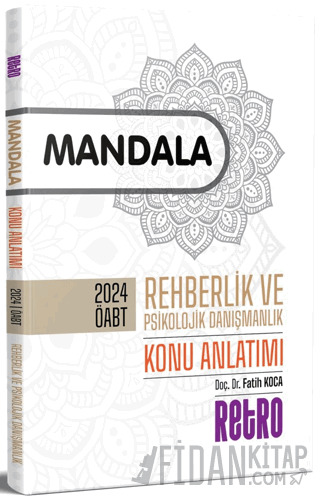 2024 ÖABT Mandala Rehberlik ve Psikolojik Danışmanlık Konu Anlatımı Fa