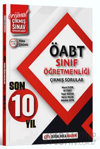 2024 ÖABT Sınıf Öğretmenliği Son 10 Yıl Orijinal Çıkmış Sınav Soruları