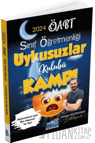 2024 ÖABT Sınıf Öğretmenliği Uykusuzlar Kulübü Kamp Kitabı Hüseyin Küç