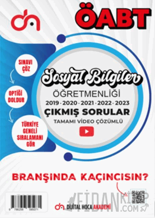 2024 ÖABT Sosyal Bilgiler Öğretmenliği Son Beş Yıl Çıkmış Sorular Tama