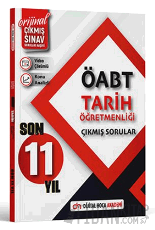 2024 ÖABT Tarih Öğretmenliği Son 11 Yıl Orijinal Çıkmış Sınav Soruları