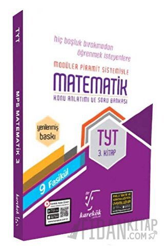 2024 TYT Matematik Konu Anlatımı ve Soru Bankası 3. Kitap Kolektif