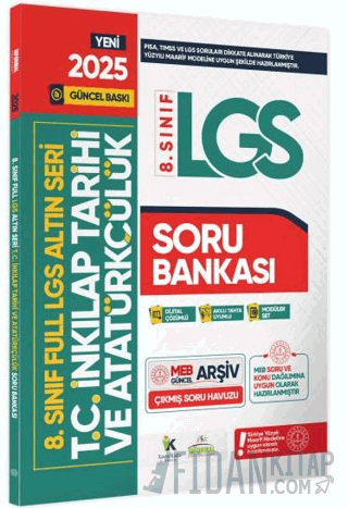 2025 8. Sınıf Full LGS Altın Seri İnkılap Tarihi MEB Çıkmış Soru Banka