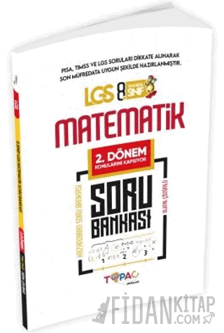 2025 8. Sınıf LGS Matematik 2. Dönem Soru Bankası Kolektif