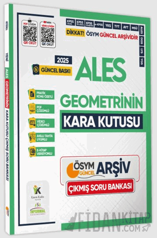 2025 ALES Geometrinin Kara Kutusu Konu Özetli PDF/Video Çözümlü ÖSYM Ç