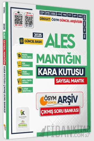 2025 ALES Sayısal Mantığın Kara Kutusu Konu Özetli Dijital Çözümlü ÖSY