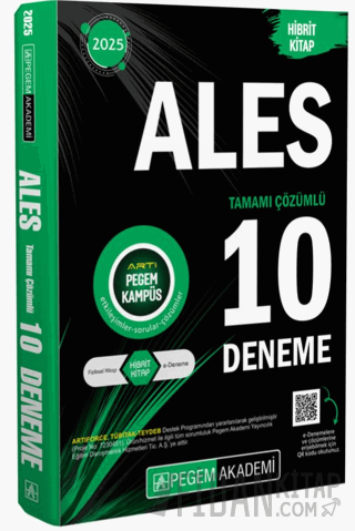 2025 ALES Tamamı Çözümlü 10 Deneme Kollektif