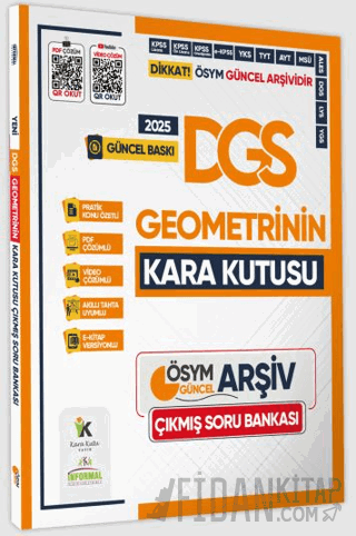 2025 DGS Geometrinin Kara Kutusu Konu Özetli Soru Havuzu Bankası Kolek