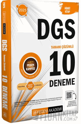 2025 DGS Tamamı Çözümlü 10 Deneme Kollektif