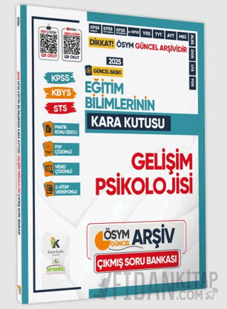 2025 Eğitim Bilimlerinin Kara Kutusu GELİŞİM Psikolojisi Konu Özetli D