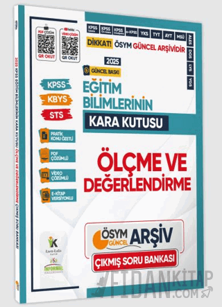 2025 Eğitim Bilimlerinin Kara Kutusu ÖLÇME ve DEĞERLENDİRME Konu Özetl