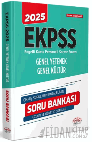 2025 EKPSS Genel Yetenek - Genel Kültür Soru Bankası Kolektif