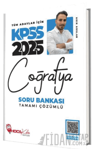 2025 KPSS Coğrafya Soru Bankası Çözümlü Akın Arslan