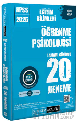 2025 KPSS Eğitim Bilimleri Öğrenme Psikolojisi Tamamı Çözümlü 20 Denem