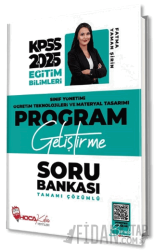 2025 KPSS Eğitim Bilimleri Program Geliştirme Soru Bankası Çözümlü Fat