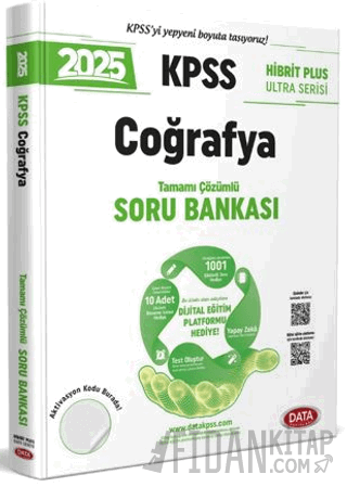 2025 KPSS Hibrit Plus Ultra Serisi Coğrafya Soru Bankası - Karekod Çöz