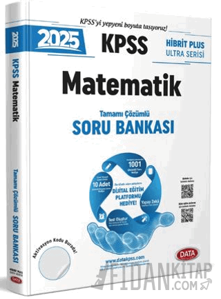 2025 KPSS Hibrit Plus Ultra Serisi Matematik Soru Bankası - Karekod Çö