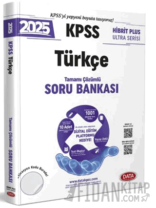 2025 KPSS Hibrit Plus Ultra Serisi Türkçe Soru Bankası - Karekod Çözüm