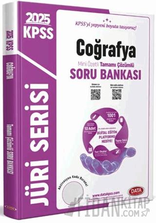 2025 KPSS Jüri Serisi Coğrafya Mini Özetli Tamamı Çözümlü Soru Bankası