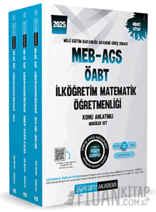 2025 KPSS ÖABT İlköğretim Matematik Öğretmenliği Konu Anlatımlı (3 Kit