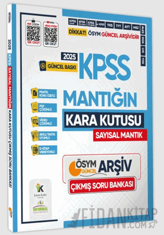 2025 KPSS SAYISAL MANTIĞIN Kara Kutusu ÖSYM Çıkmış Soru Havuzu Bankası