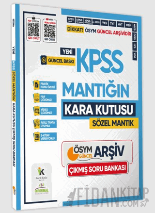 2025 KPSS SÖZEL MANTIĞIN Kutusu ÖSYM Çıkmış Soru Havuzu Bankası Konu Ö