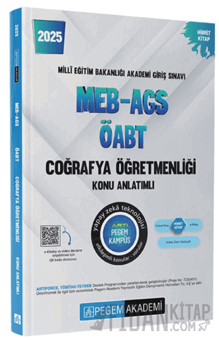 2025 MEB-AGS-ÖABT Coğrafya Öğretmenliği Konu Anlatımlı Kollektif