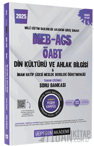 2025 MEB-AGS-ÖABT Din Kültürü ve Ahlak Bilgisi-İmam Hatip Lisesi Mes. 