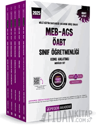 2025 MEB-AGS-ÖABT Sınıf Öğretmenliği Konu Anlatımlı Set (5 Kitap) Koll