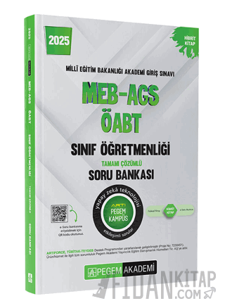 2025 MEB-AGS-ÖABT Sınıf Öğretmenliği Tamamı Çözümlü Soru Bankası Kolek