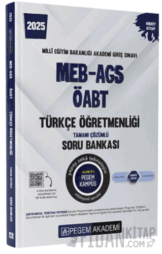 2025 MEB-AGS-ÖABT Türkçe Öğretmenliği Tamamı Çözümlü Soru Bankası Koll