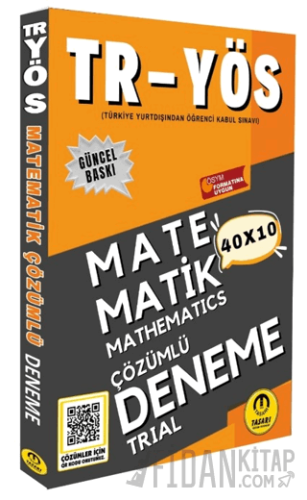 2025 TR YÖS Matematik 40X10 Çözümlü Deneme Özgen Bulut