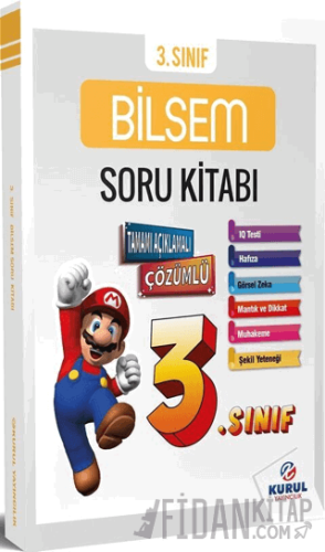 3. Sınıf Bilsem Çözümlü Soru Kitabı Kolektif