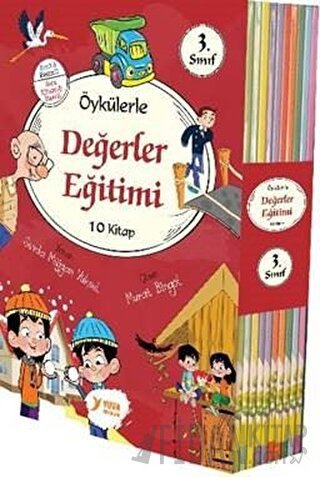 3. Sınıflar İçin Öykülerle Değerler Eğitimi 10 Kitap Sevda Müjgen Yüks