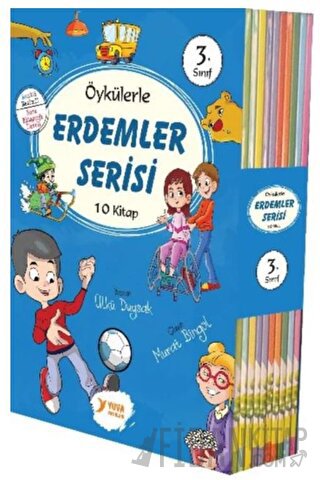 3. Sınıflar İçin Öykülerle Erdemler Serisi 10 Kitap Ülkü Duysak