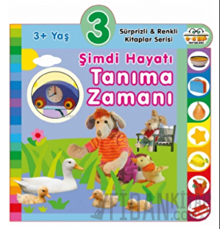 3+ Yaş Şimdi Hayatı Tanıma Zamanı (Ciltli) Kolektif