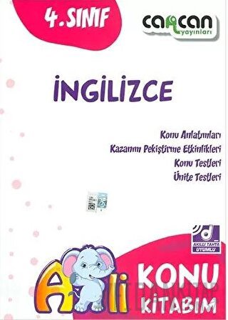 4. Sınıf 2022 İngilizce Konu Kitabı Kolektif