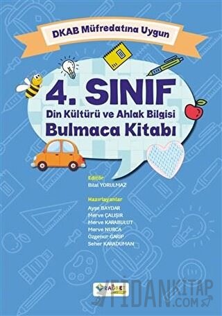 4. Sınıf Din Kültürü ve Ahlak Bilgisi Bulmaca Kitabı Ayşe Baydar