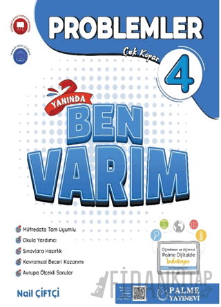 4. Sınıf Problemler Yanında Ben Varım Soru Kitabı Nail Çiftçi