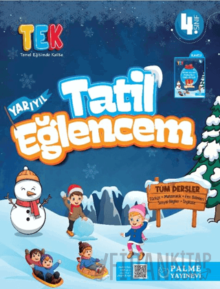 4. Sınıf Tek Yarıyıl Tatil Eğlencem Gündüz Şatıroğlu