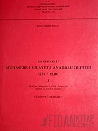 438 Numaralı Muhasebe-i Vilayeti Anadolu Defteri (937-1530) - 1 Kolekt