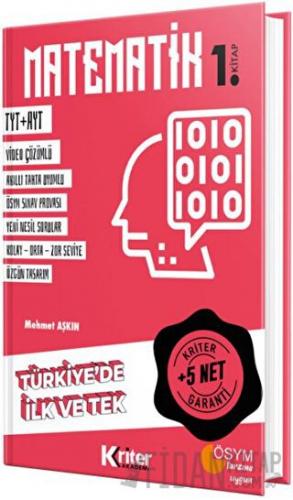 5 Net Garantili Matematik 1 Kriter Akademi Yayınları Mehmet Aşkın