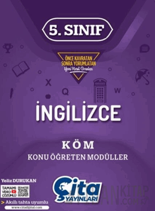 5. Sınıf İngilizce Konu Öğreten Modüller Yeliz Durukan