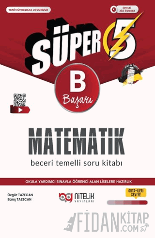 5. Sınıf matematik (B) Beceri Temelli Soru Kitabı Özgür Tazecan