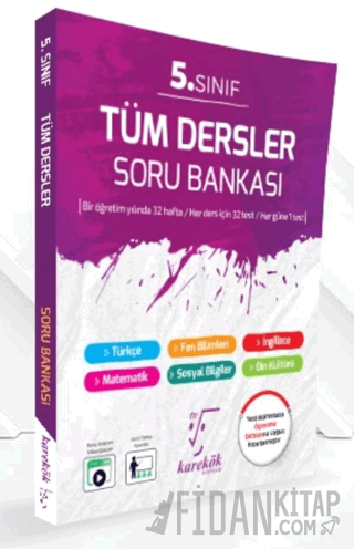 5. Sınıf Tüm Dersler Soru Bankası Saliha Gündüz Keskin