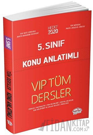 5. Sınıf VIP Tüm Dersler Konu Anlatımlı Kolektif