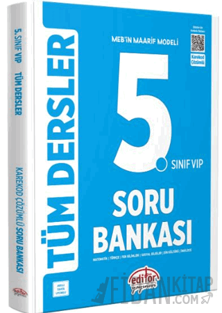 5. Sınıf VIP Tüm Dersler Soru Bankası Kolektif